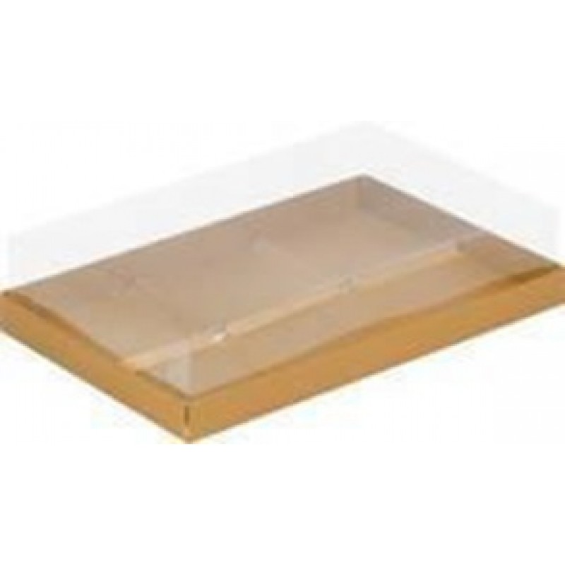Коробка для муссовых пирожных (6) 260х170х60 золото матовое